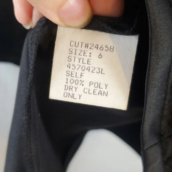 NWT Tadashi Shoji Tadashi Collection Black Floor Length Formal Maxi Skirt - Picture 4 of 10